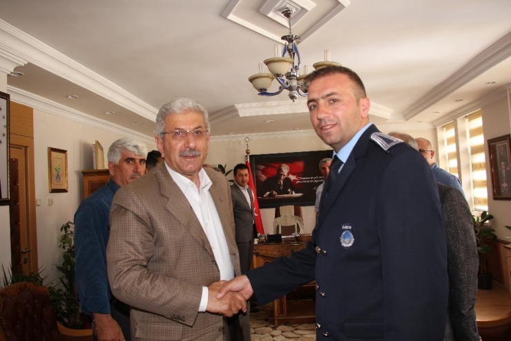 Başkan Taşçı Personelle Bayramlaştı