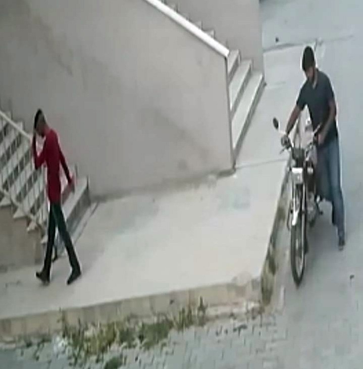 24 Saniyede Motosikleti Çaldılar