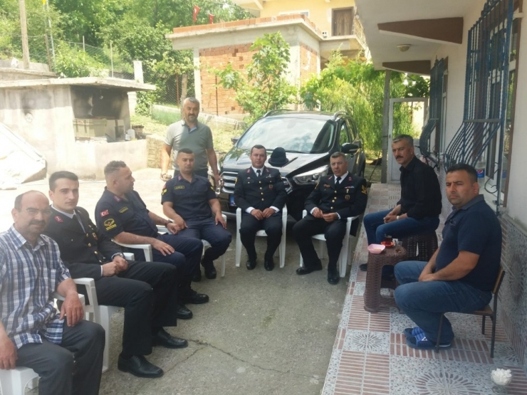 Alaplı’da Şehitlik Ve Şehit Ailelerine Ziyaret