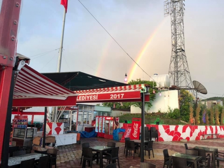 Türkeli’de Gökkuşağı Güzelliği