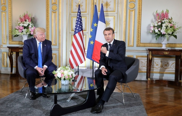 Abd Başkanı Trump: “Macron İle İran Konusunda Fikirlerimiz Aynı”