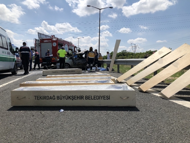 Tekirdağ’daki Kazada Ölen 5 Kişinin Kimlikleri Belli Oldu
