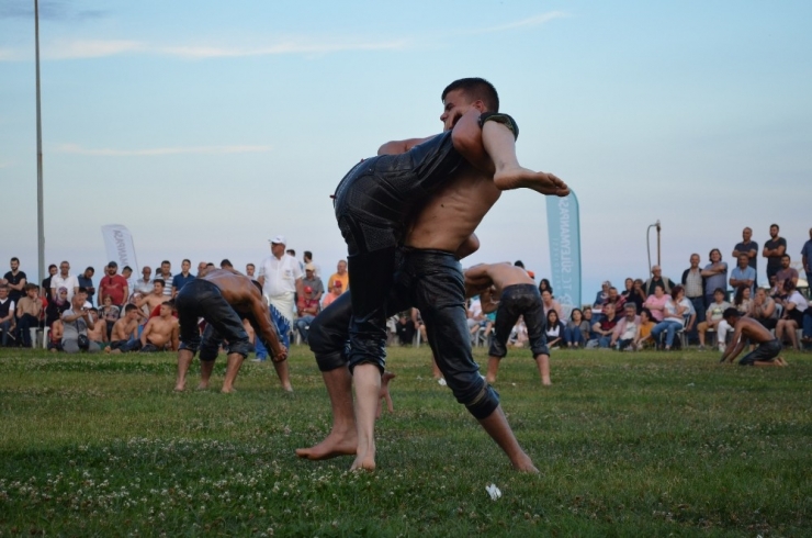 Tekirdağ’da Yağlı Güreş Heyecanı Yaşandı