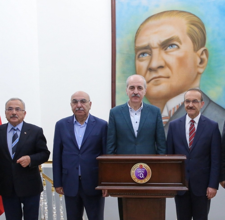 Numan Kurtulmuş: "Chp’nin Yaptığı Vıp Krizi Değil Devlete Saldırıdır"