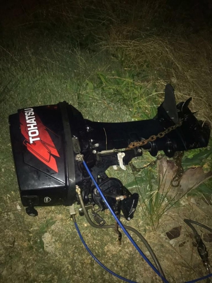 Ayvalık’ta Tekne Motoru Hırsızı Tutuklandı