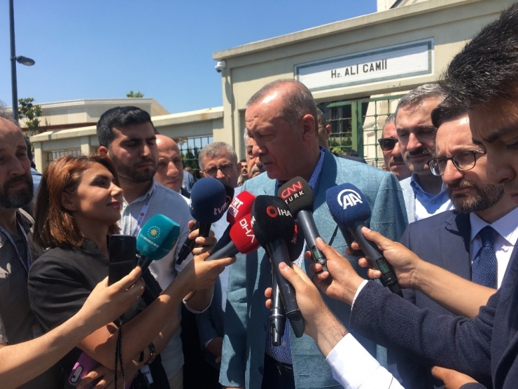 Cumhurbaşkanı Erdoğan: “Kuzey Kıbrıs’taki Türk Soydaşlarımızın Haklarını İlgili Alakalı Olmayanlara Yedirtmeyiz”