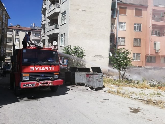 Çocukların Attığı Torpil Yangın Çıkardı