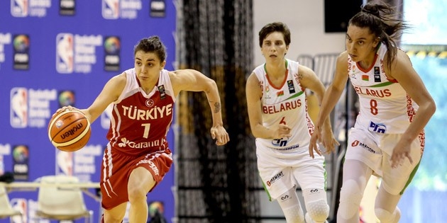 A Milli Kadın Basketbol Takımı, Hazırlık Maçında Belarus’u Mağlup Etti