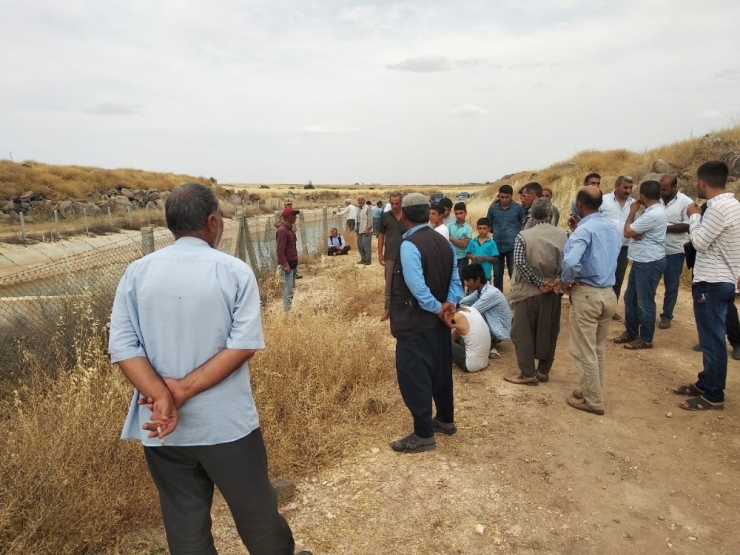 Sulama Kanalında Akıntıya Kapılan Genç Kayboldu