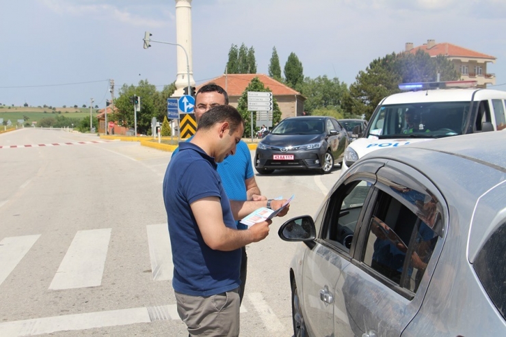 Bayram Tatili Dönüşü Kütahya-uşak Karayolunda Denetim