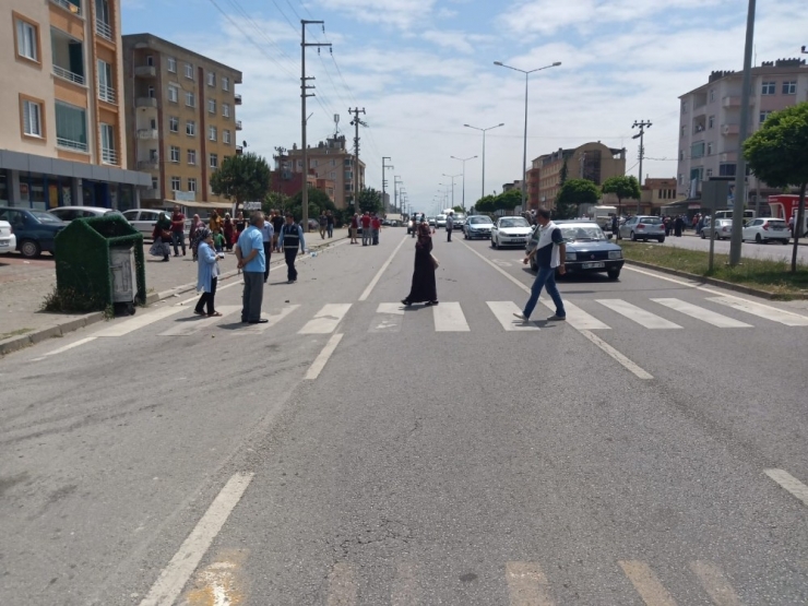 Karşıya Geçerken Otomobilin Çarptığı Kadın Hayatını Kaybetti