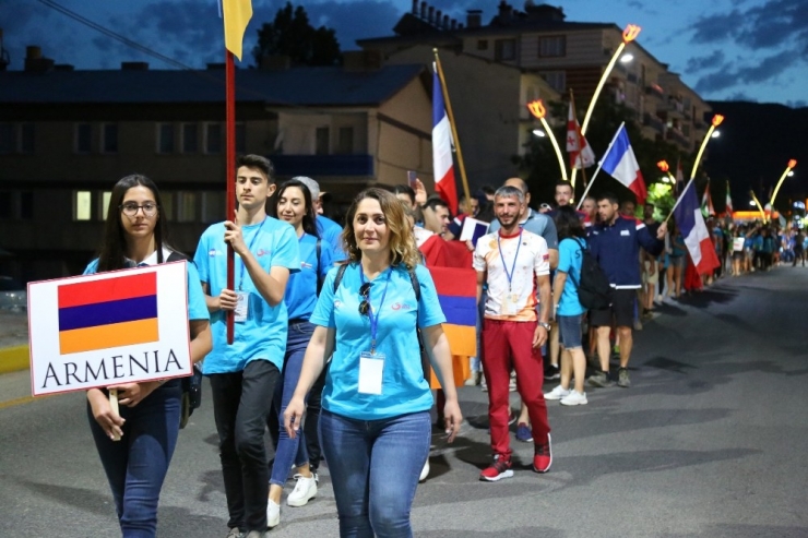 Dünya Rafting Şampiyonası Açılış Seremonisi Gerçekleşti