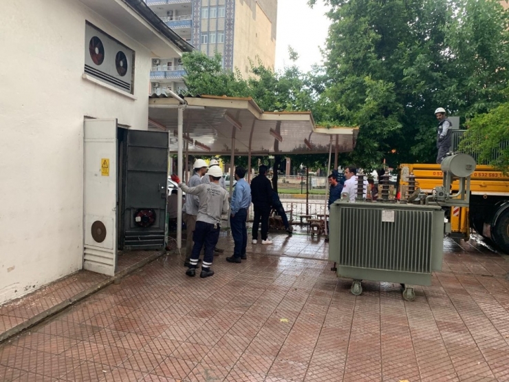 Trafo Yangını Korkuttu