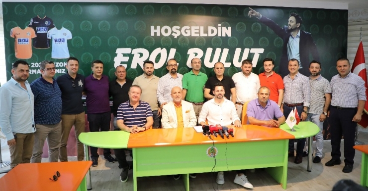 Aytemiz Alanyaspor, Erol Bulut İle Sözleşme İmzaladı