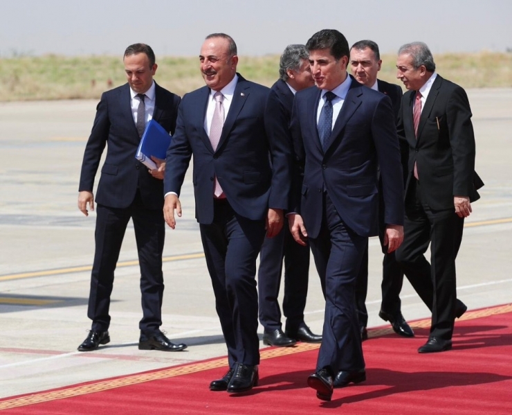 Dışişleri Bakanı Çavuşoğlu, Erbil’de