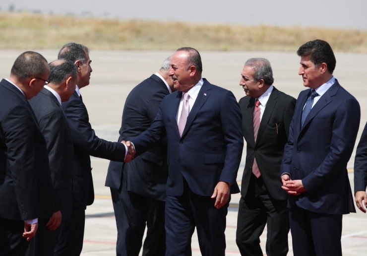 Dışişleri Bakanı Çavuşoğlu, Erbil’de