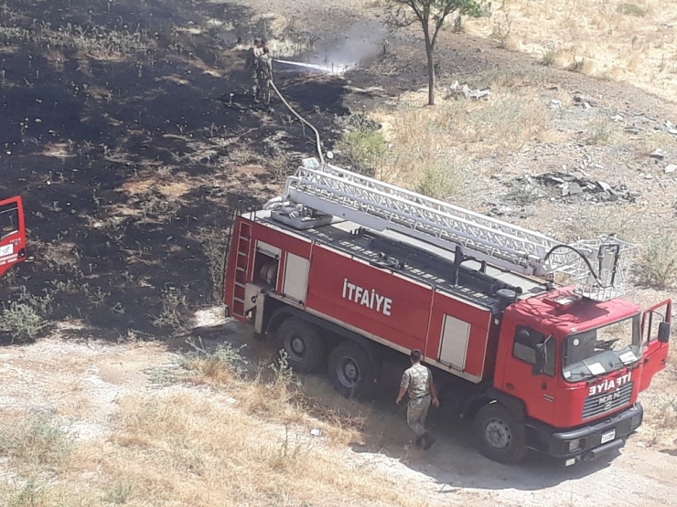 Hatay’da Cephanelik Çevresinde Yangın