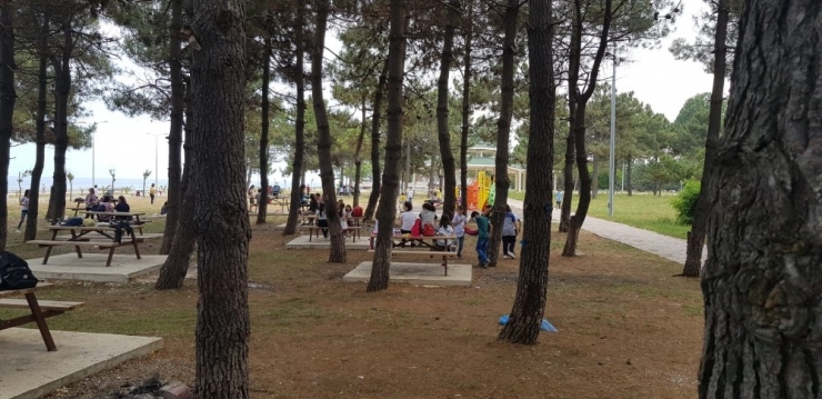 Okulda Piknik Ve Uçurtma Şenliği