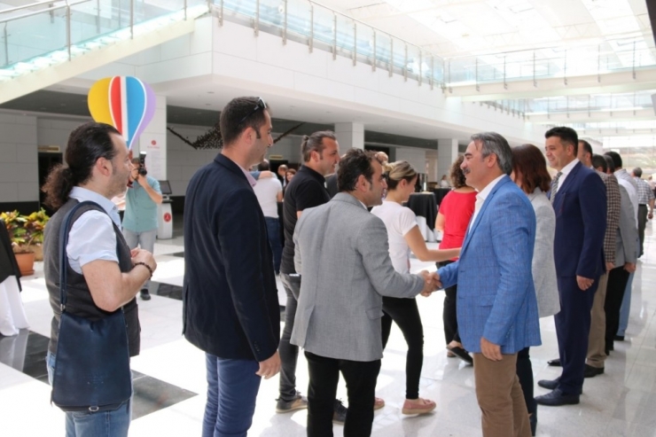 Nevü’de Geleneksel Bayramlaşma Töreni Yapıldı