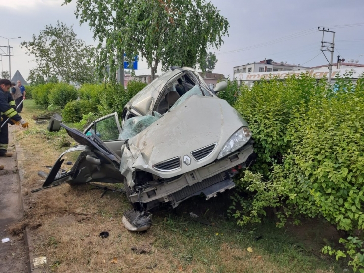 Çarşamba’da Kaza: 3 Yaralı