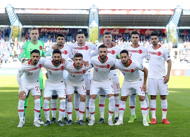 2020 Avrupa Futbol Şampiyonası Elemeleri: İzlanda: 2 - Türkiye: 1 (İlk Yarı)