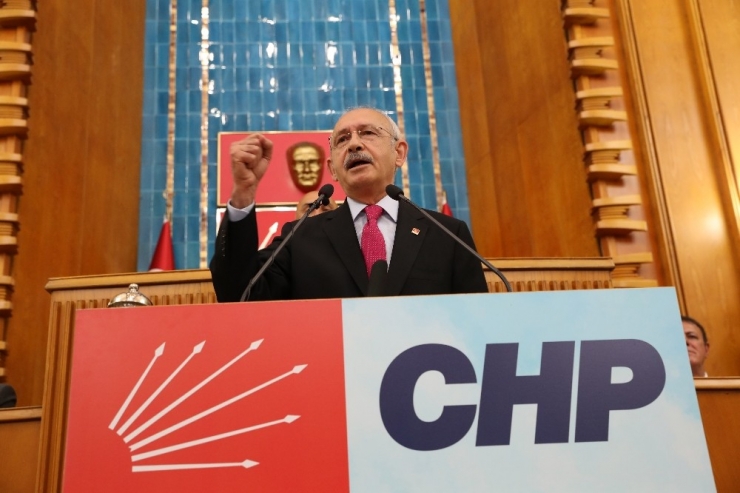 Chp Genel Başkanı Kemal Kılıçdaroğlu: