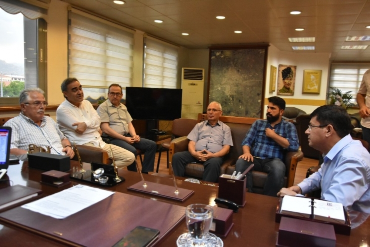 İyi Partili Arslan’dan Başkan Özcan’a Ziyaret