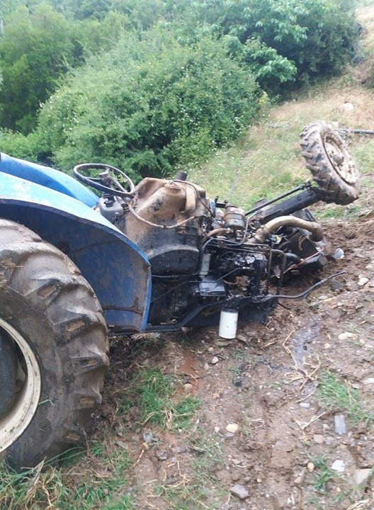 Aydın’da Traktör Kazası: 1 Yaralı