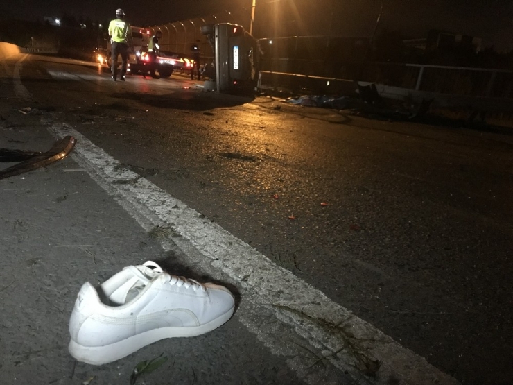 Küçükçekmece’de Trafik Kazası; 1 Ölü 5 Yaralı