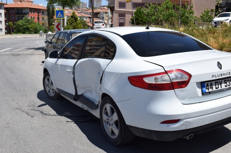 Malatya’da Trafik Kazası: 1 Yaralı