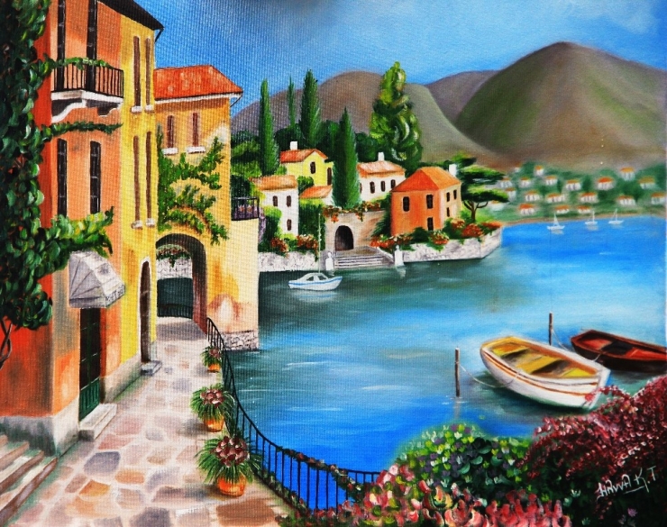 Menteşe Belediyesi Resim Kursiyerleri Eserlerini Sergiledi