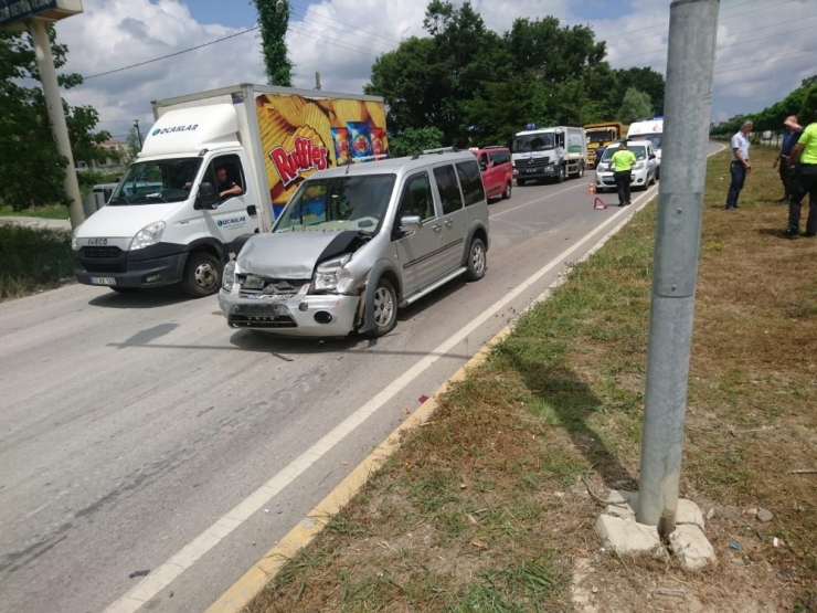 Çarşamba’da Trafik Kazası: 1 Yaralı