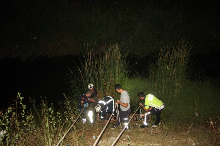 Sulama Kanalında Kurtarma Operasyonu