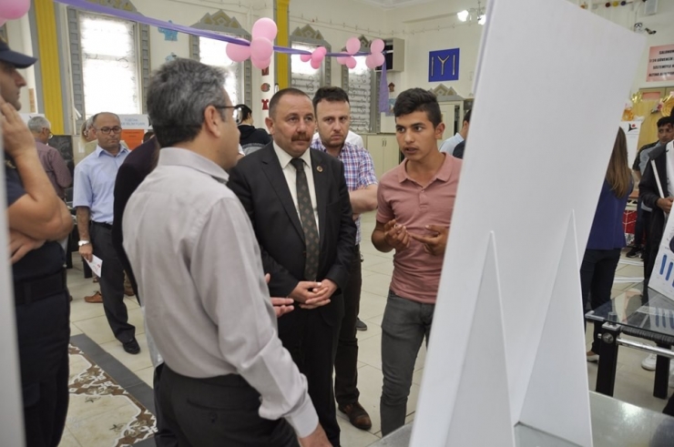 Başkan Sever Tübitak Bilim Fuarı’na Katıldı