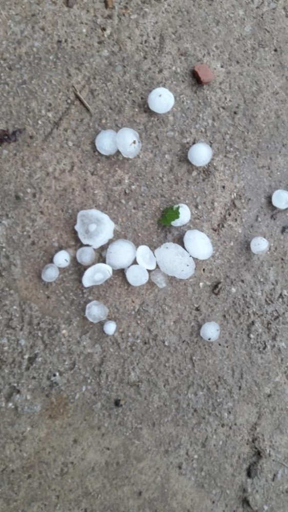 Samsun’da Dolu Yağışı