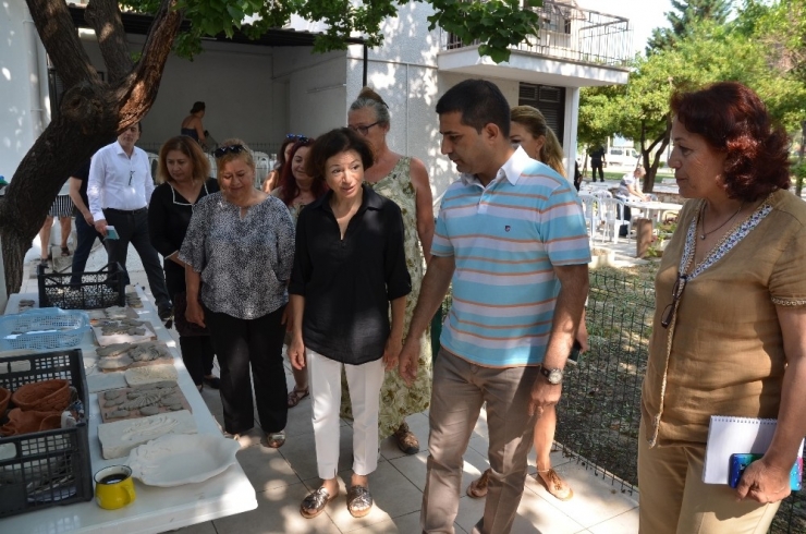 Başkan Günel, Kadın Girişimi Kooperatifini Ziyaret Etti