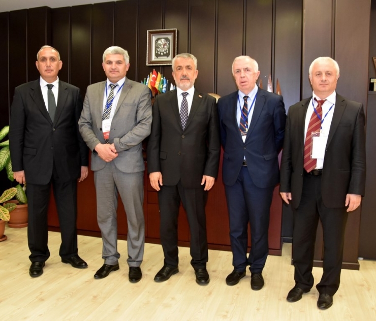 Omü İle Gürcistan Gori Devlet Eğitim Üniversitesi Arasında Eğitim İş Birliği