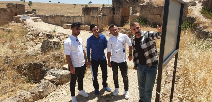 Aşçılar Zerzevan Kalesi’ni Gezdi