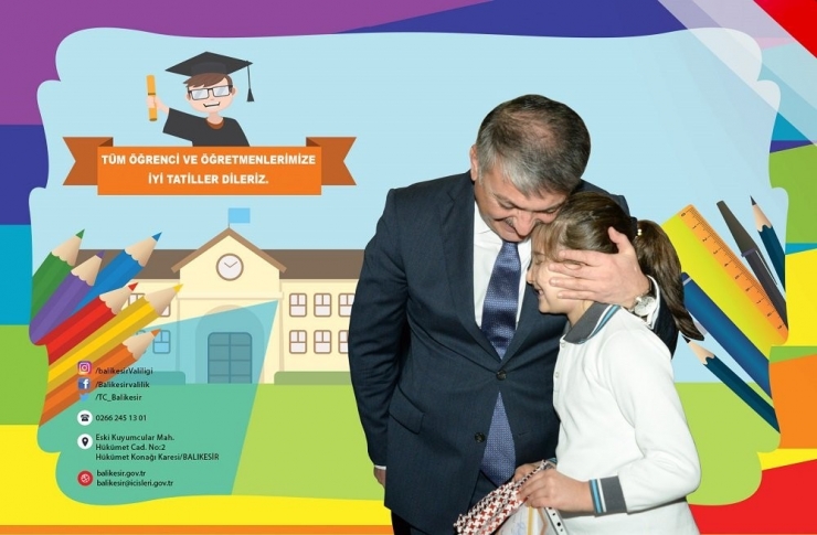 Vali Yazıcı’dan Öğrencilere Tatil Mesajı