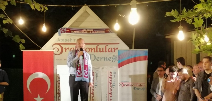 Bakan Soylu Trabzonlularla Ataşehir’de Bir Araya Geldi