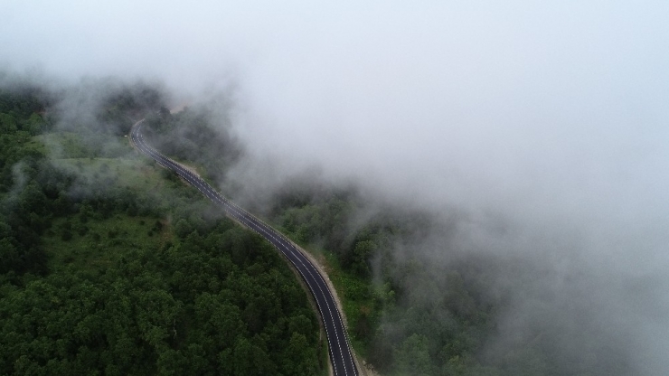 Sis, Doğayla Birlikte Eşsiz Manzara Sunuyor