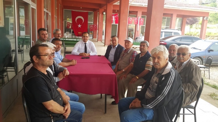 Kaymakam Günyurdu Köyünde İncelemelerde Bulundu.