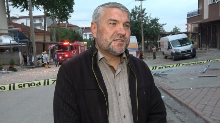 Mutfak Tüpü Gaz Sıkışması Sonucu Bomba Gibi Patladı