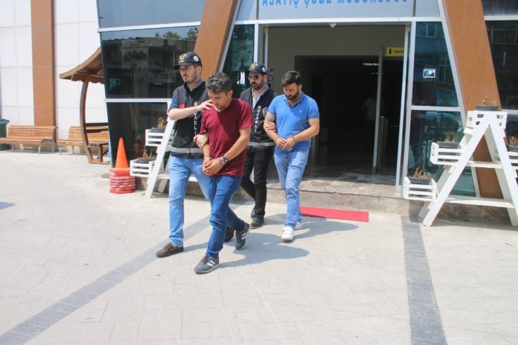 Vinç Kiralayıp Çalıştıkları Yol Şantiyesinden 250 Bin Tl’lik Kablo Çaldılar