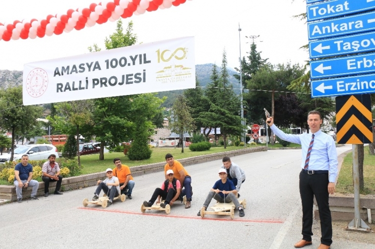 100. Yıl Anısına Amasya Rallisi Yapıldı