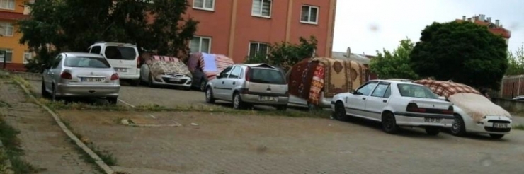 Doluya Battaniyeli Önlem