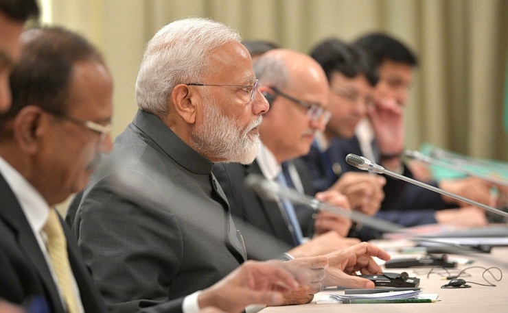 Putin, Modi İle Bir Araya Geldi