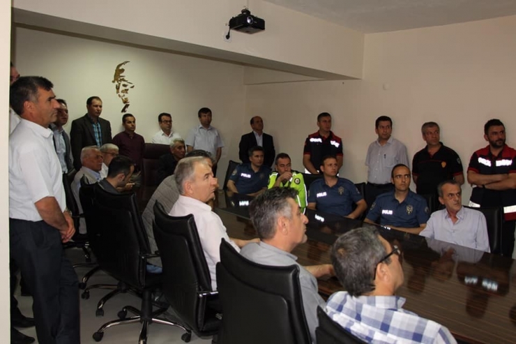 Emniyet Personeline Yangın Eğitimi Ve Tatbikatı