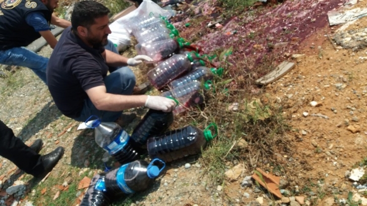 Operasyonlarda Yakalanan Kaçak Ürünler İmha Edildi