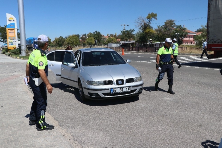 Aksaray’da 1 Ayda 6 Bin 553 Sürücüye 2 Milyon Lira Ceza